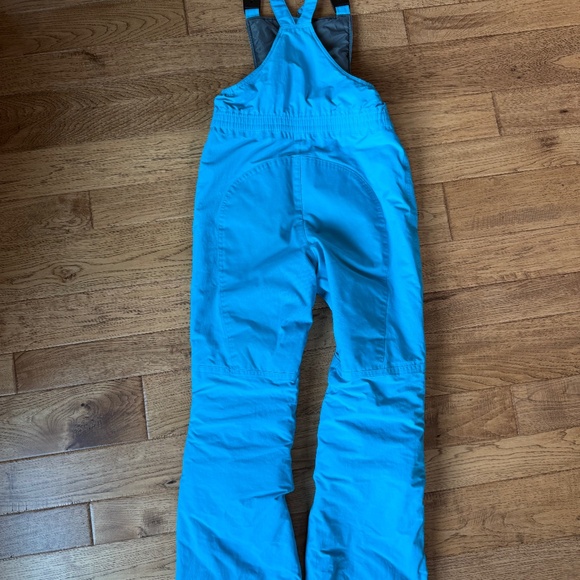 Lands End Snow Bibs Turquoise Youth size 16 - Picture 5 of 5